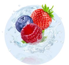 Strawberry raspberry cherry ice - vapewholesaleeurope