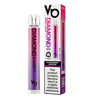 Diamond Bar 600 Puffs - Blackcurrant Smoothie - vapewholesaleeurope