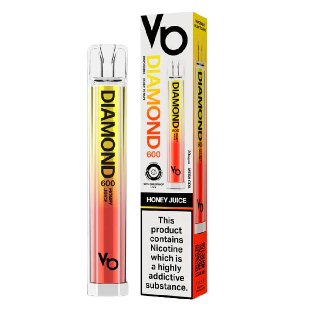 Diamond Bar 600 | Honey Juice | Pack of 10 | 30.00 | vapewholesaleeurope Diamond Bar 600 | Honey Juice | Pack of 10 | 30.00 | vapewholesaleeurope