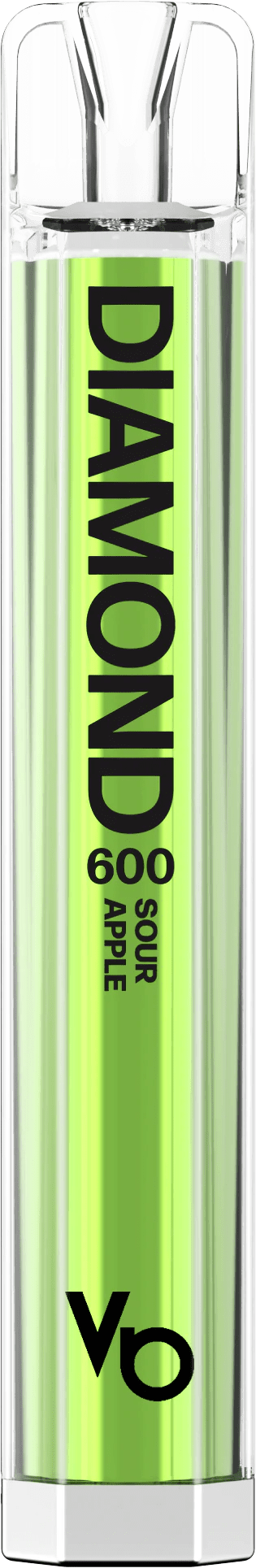 Diamond Bar 600 Puffs - Sour Apple - vapewholesaleeurope