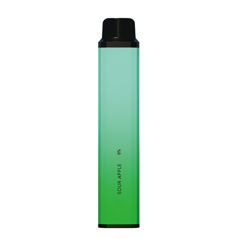 Elux 3500 - Disposable Vape Pod Device 0mg - Sour Apple - vapewholesaleeurope