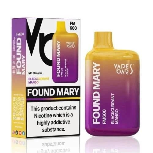 Found Mary FM600 - Blackcurrant Mango - vapewholesaleeurope