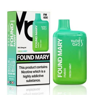 Found Mary FM600 Disposable Vape Pod Device-Box Of 10 - vapewholesaleeurope