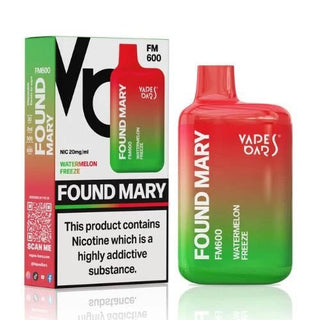 Found Mary FM600 Disposable Vape Pod Device-Box Of 10 - vapewholesaleeurope