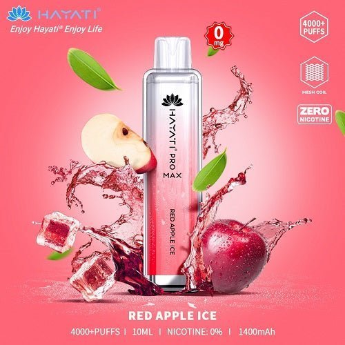 Hayati Pro Max 4000 - Red Apple Ice - vapewholesaleeurope