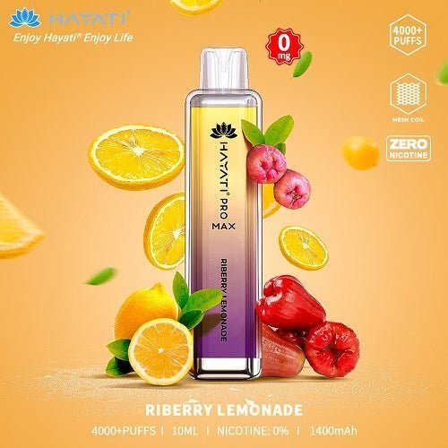 Hayati Pro Max 4000 - Riberry Lemonade - vapewholesaleeurope