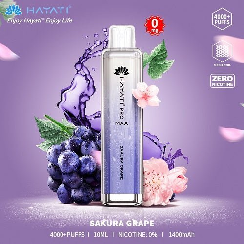 Hayati Pro Max 4000 - Sakura Grape - vapewholesaleeurope