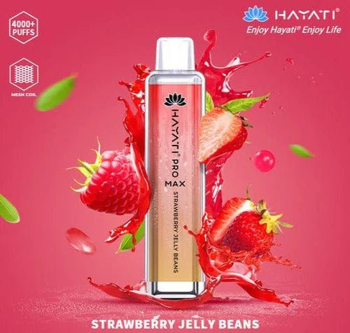 Hayati Pro Max 4000 - Strawberry Jelly Beans - vapewholesaleeurope