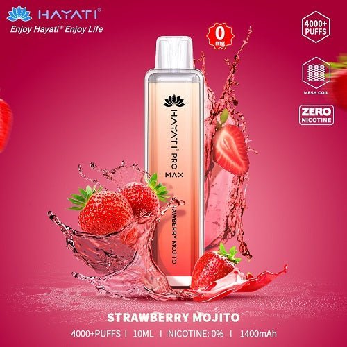 Hayati Pro Max 4000 - Strawberry Mojitio - vapewholesaleeurope