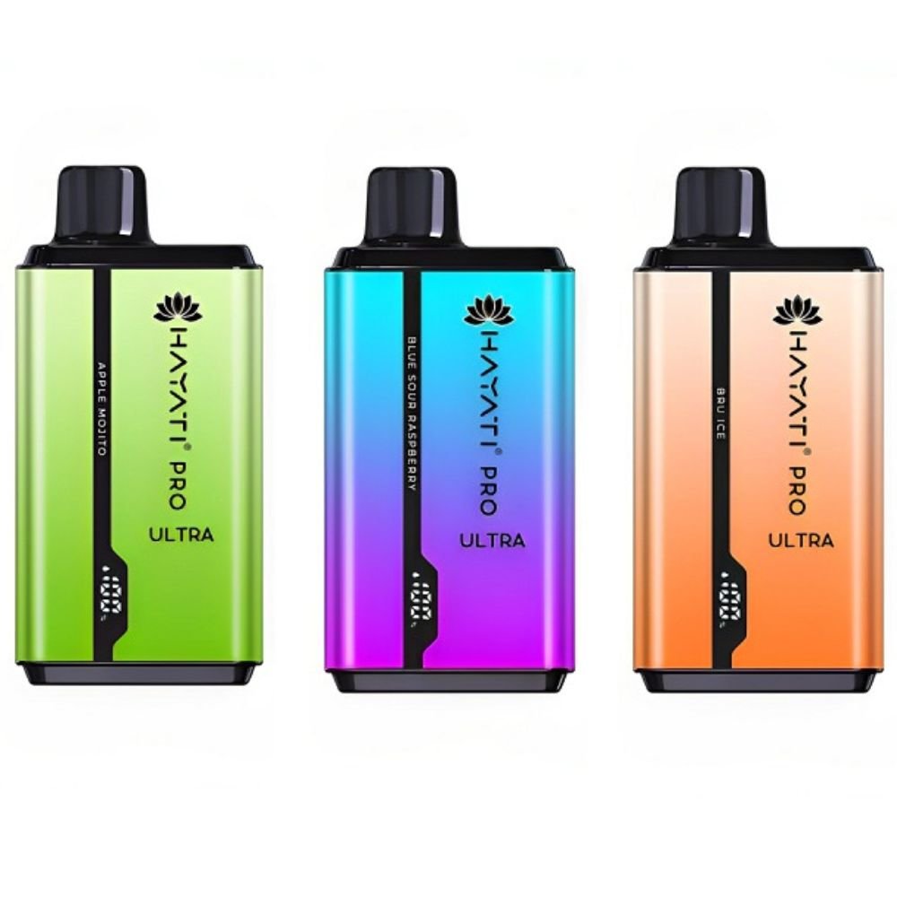 Hayati Pro ultra 15000 Puff Disposable Vape Pod Device ...