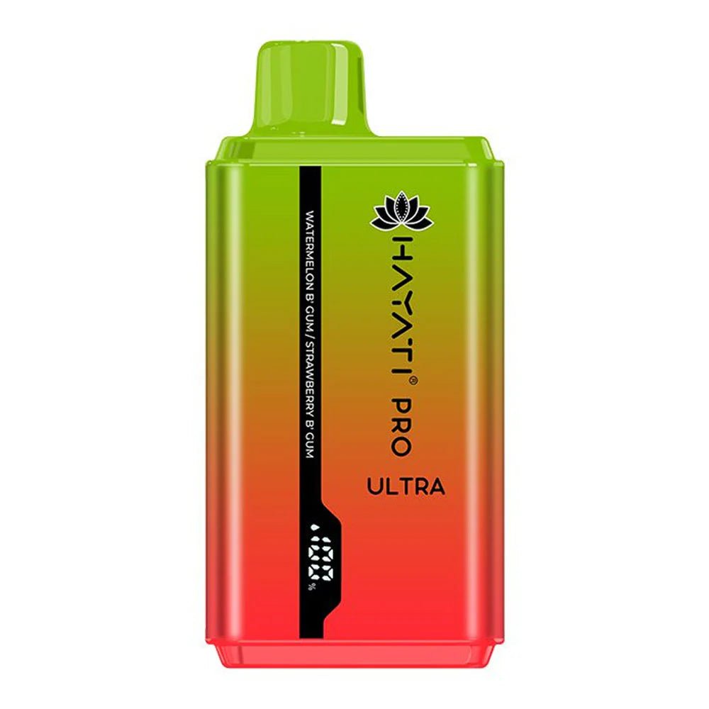 Hayati Pro ultra 15000 Puff - Watermelon Bubblegum / Strawberry Bubblegum - vapewholesaleeurope