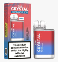 Das Crystal CP600 Einweg-Vape-Gerät 20 mg – Cherry Cola