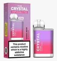 The Crystal CP600 Disposable Vape Device 20mg - Gummy Bear - vapewholesaleeurope