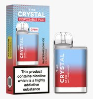 The Crystal CP600 Disposable Vape Device 20mg - Watermelon Ice - vapewholesaleeurope