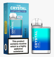 Das Crystal CP600 Einweg-Vape-Gerät 20 mg – Mad Blue