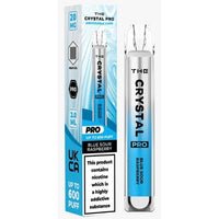 The Crystal Pro 600 Disposable Vape Device 20mg - Blue Sour Raspberry - vapewholesaleeurope