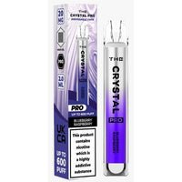 The Crystal Pro 600 Disposable Vape Device 20mg - Blueberry Raspberry - vapewholesaleeurope