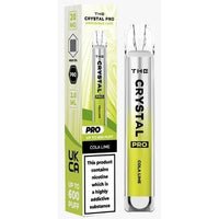 The Crystal Pro 600 Disposable Vape Device 20mg - Cola and Lime - vapewholesaleeurope