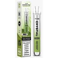 The Crystal Pro 600 Disposable Vape Device 20mg - Kiwi Passion Fruit Guava - vapewholesaleeurope