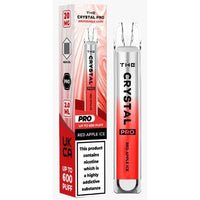 The Crystal Pro 600 Disposable Vape Device 20mg - Red Apple Ice - vapewholesaleeurope