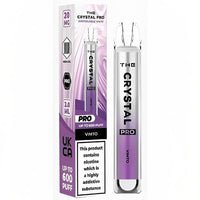 The Crystal Pro 600 Disposable Vape Device 20mg - Vimto - vapewholesaleeurope