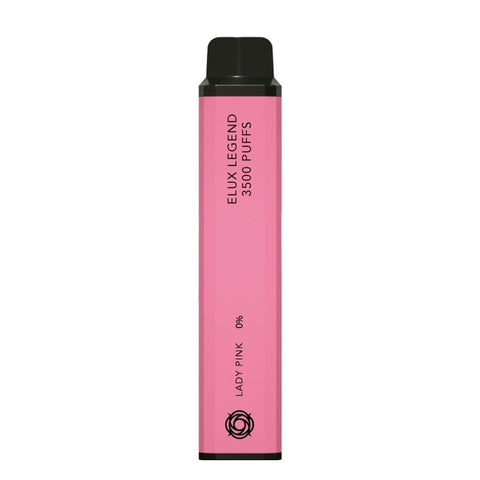 Elux 3500 - Disposable Pod 0mg - Lady Pink - Box of 10 - vapewholesaleeurope