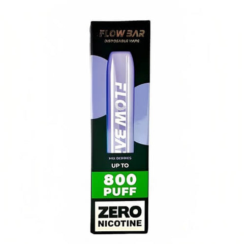 Flow Bar - Disposable Vape Pod Device Zero Nicotine - Mixed Berries - Box of 10 - vapewholesaleeurope