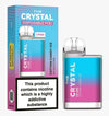 The Crystal CP600 - Disposable Vape - Cotton Candy Ice - Box of 10 - vapewholesaleeurope