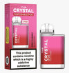 The Crystal CP600 - Disposable Vape - Fizzy Cherry - Box of 10 - vapewholesaleeurope