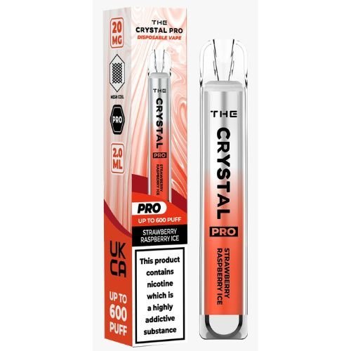 The Crystal Pro 20mg | Strawberry Raspberry Ice | Pack of 10 | vapewholesaleeurope The Crystal Pro 20mg | Strawberry Raspberry Ice | Pack of 10 | vapewholesaleeurope